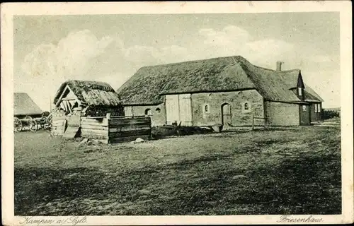 Ak Kampen auf Sylt, Friesenhaus