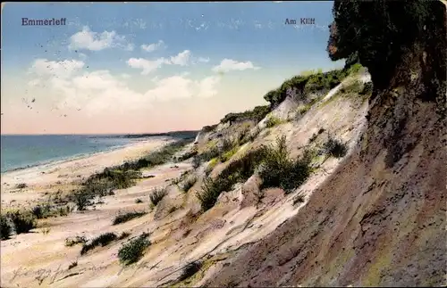 Ak Emmerlev Emmerleff Dänemark, Kliff