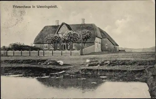 Ak Wenningstedt auf Sylt, Friesenhaus