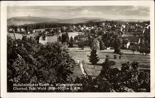 Ak Oberhof im Thüringer Wald, Gesamtansicht