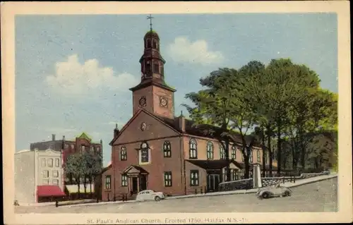 Ak Halifax Nova Scotia Kanada, St. Paul's Anglican Church