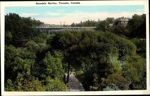 AK Toronto Ontario Kanada, Rosedale Ravine
