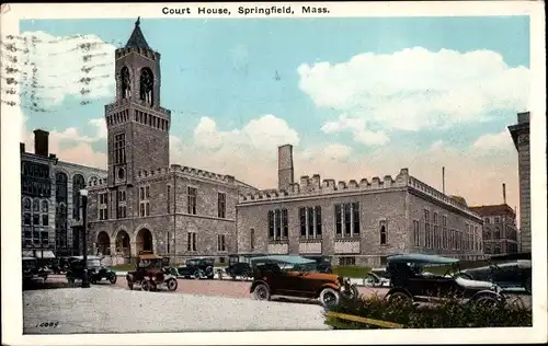 AK Springfield Massachusetts USA, Gerichtsgebäude