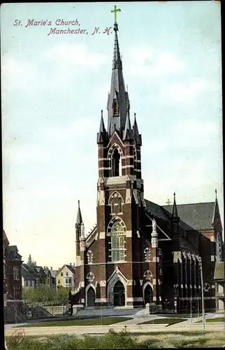 AK Manchester New Hampshire USA, St. Marie's Church