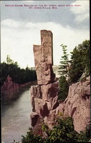Ak St. Croix Falls Wisconsin, Devils Chair, Dalles des St. Croix Inter State Park