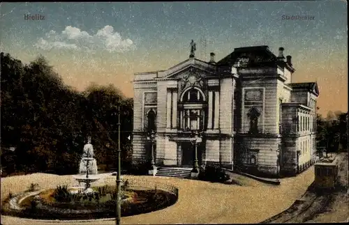 Ak Bielsko Biała Bielitz Biala Oberschlesien, Stadttheater
