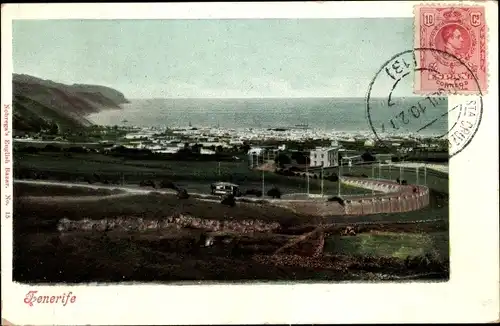 Ak Tenerife Teneriffa Kanarische Inseln Spanien, Panorama