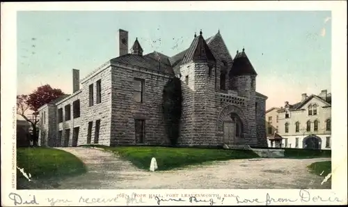 Ak Leavenworth Kansas USA, Fort Leavenworth, Pope Hall