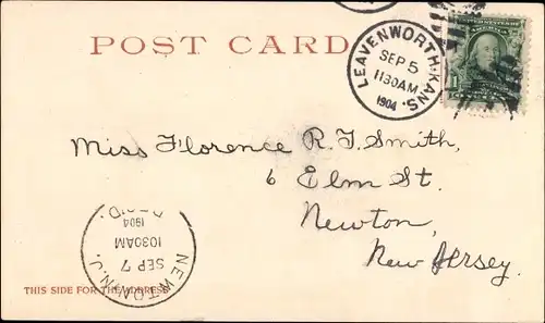 Ak Leavenworth Kansas USA, Fort Leavenworth, Grant Street