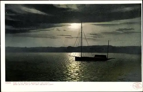 Ak Maryland USA, Mondschein