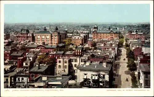 Ak Baltimore Maryland USA, Johns Hopkins University