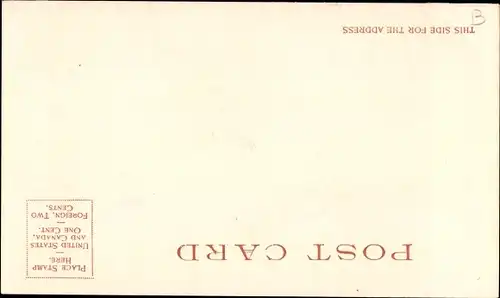 Ak Baltimore Maryland USA, Postamt