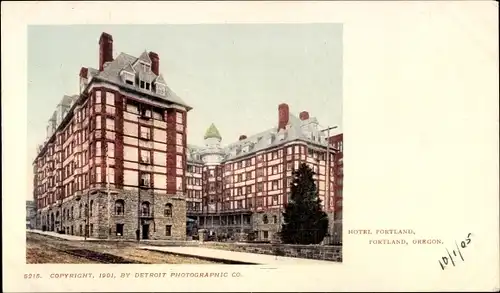 Ak Portland Oregon USA, Hotel Portland