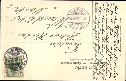 Ak Friedrich August, Großherzog von Oldenburg, Portrait in Uniform, Orden