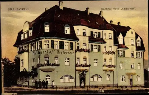 Ak Selb im Fichtelgebirge Oberfranken, Hotel Kaiserhof