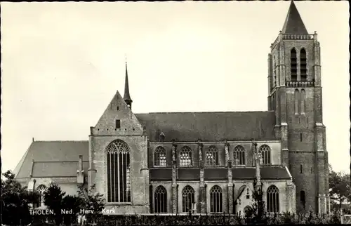 Ak Tholen Zeeland Niederlande, Ned. Herv. Kerk