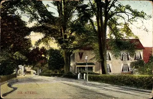 Ak De Steeg Rheden Gelderland, Straßenpartie