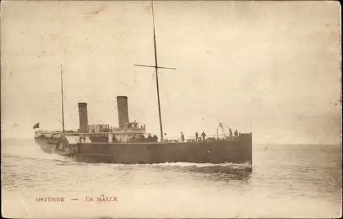 Ak Oostende Ostende Westflandern, La Malle