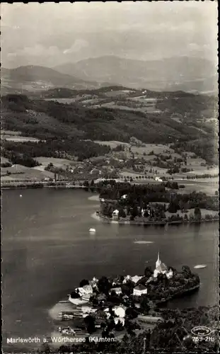 Ak Maria Wörth am Wörthersee Kärnten, Panorama