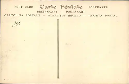 Postkarte Paris VIII, Rue de la Pépinière, Die große Seine-Flut Januar 1910