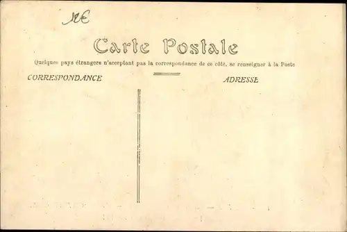 Postkarte Paris XVI Passy, Café de L'Aquarium, Die große Seine-Flut Januar 1910