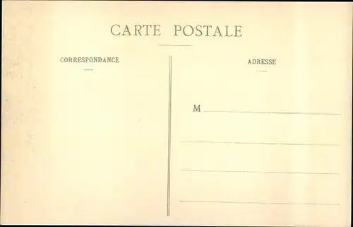 Ak Paris VII, Abgeordnetenkammer, Überflutetes Paris, Die Große Seine-Überschwemmung Januar 1910