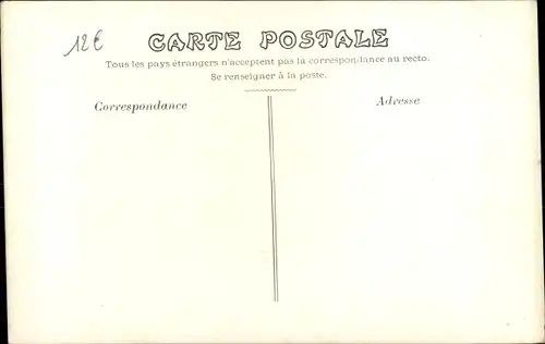 Ak Paris XII Reuilly, Faubourg Saint-Antoine, Die Seine-Überschwemmung von 1910