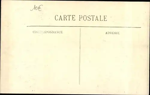 Ak Paris VII, Boulevard Saint-Germain, Die große Seineflut, Januar 1910