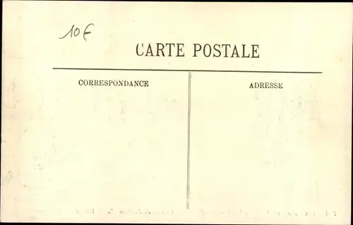 Ak Paris XII Reuilly, Faubourg Saint-Antoine, Die Seine-Überschwemmung von 1910