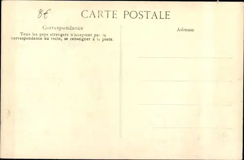 Ak Paris VIII, Boulevard Haussmann, Die große Seineflut, Januar 1910