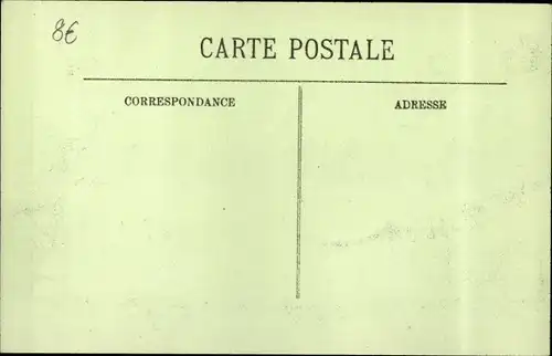 Ak Paris VII, Rue de Lille, Die große Seineflut, Januar 1910