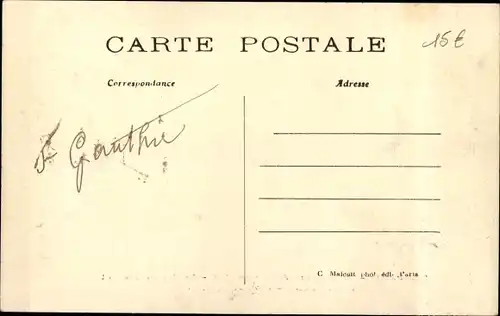 Ak Paris XII Reuilly, Boulevard Diderot, Die Seine-Überschwemmung von 1910, Gare de Lyon