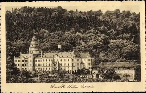 Ak Gera in Thüringen, Schloss Osterstein