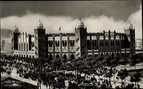 Ak Barcelona Katalonien Spanien, Plaza de Toros