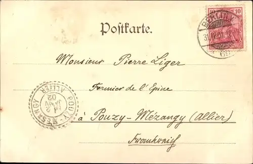 Ak Berlin Mitte, Königliches Opernhaus