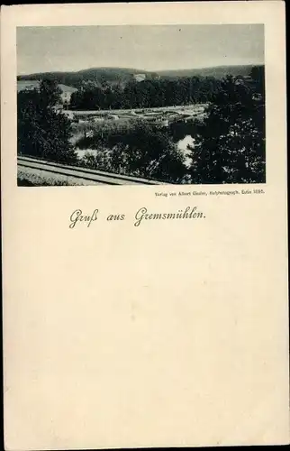 Ak Gremsmühlen Malente in Ostholstein, Landschaftsmotiv