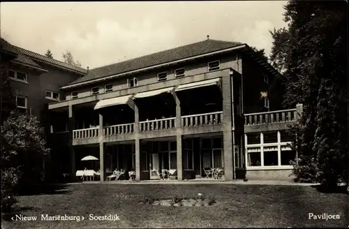 Ak Soestdijk Utrecht Niederlande, Nieuw Marienburg, Pavillon