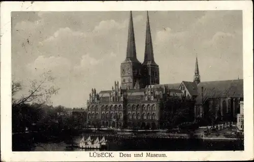 Ak Hansestadt Lübeck, Dom, Museum