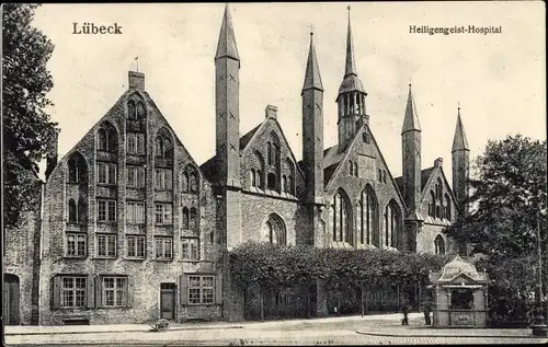 Ak Hansestadt Lübeck, Heiligengeist-Hospital