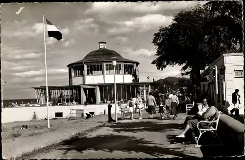 Ak Ostseebad Niendorf Timmendorfer Strand, Meerwassertrinkanlage, Strandpromenade