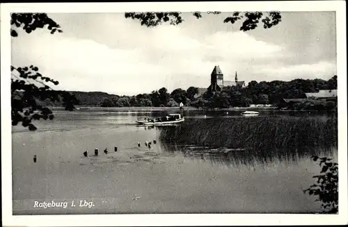 Ak Ratzeburg im Herzogtum Lauenburg, Wasserpartie