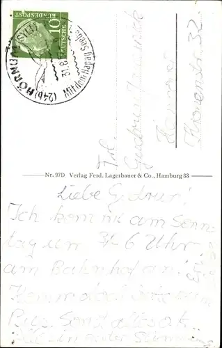 Ak Insel Sylt Nordfriesland, Hindenburgdamm bei Sturm, Möwen, Dampflok