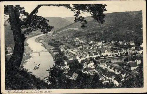 Ak Bad Karlshafen an der Oberweser, Gesamtansicht