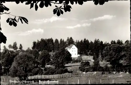 Ak Simmern im Hunsrück, Bergschlößchen