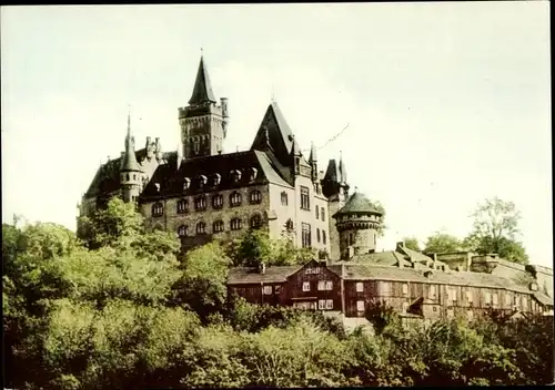 Ak Wernigerode im Harz, Schloss, Feudalmuseum