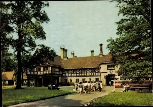 Ak Potsdam, Historische Gedenkstätte des Potsdamer Abkommens Cecilienhof, Hotel Cecilienhof