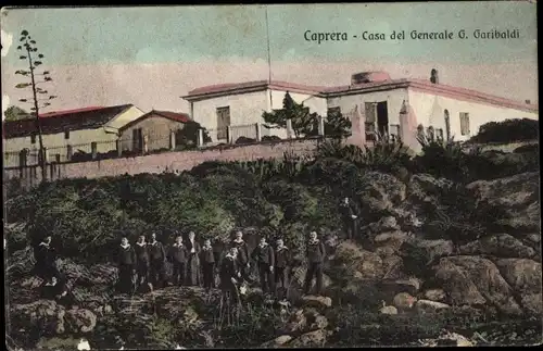 Ak Caprera Sardegna, Casa del Generale G. Garibaldi