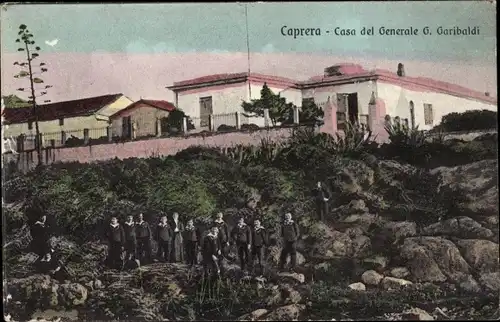 Ak Caprera Sardinien, Casa del Generale G. Garibaldi