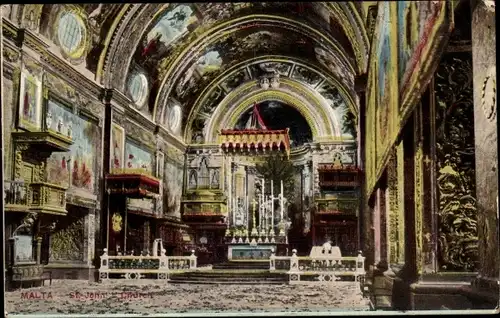 Ak Valletta Malta, John's Church