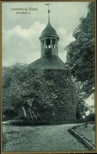 Ak Lauenburg an der Elbe, Schlossturm